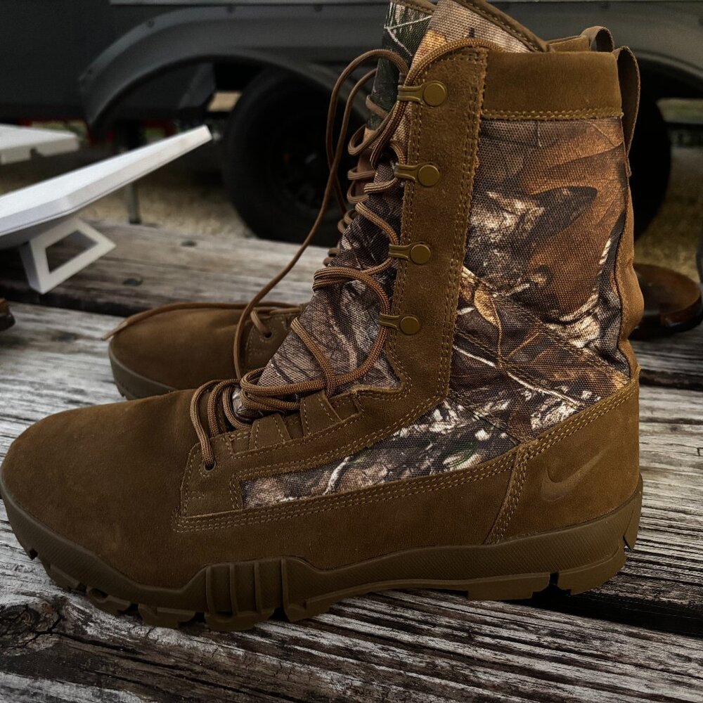 Nike SFB Realtree Men's Boots Size 12.5 Combat Lace Up Camo Winter Shoes